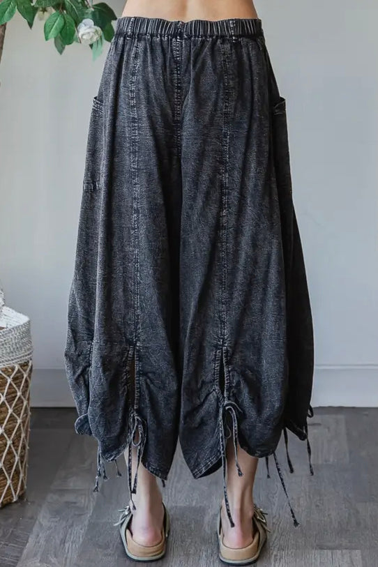 The Cinched Wide Leg Pants