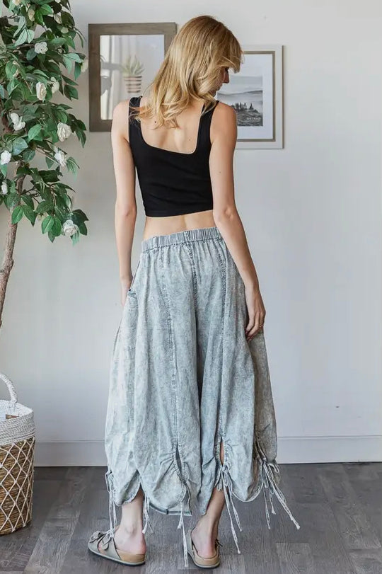 The Cinched Wide Leg Pants