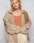 Jacqueline Mixed Plaid Shacket