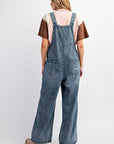 Washed Denim Jumpsuit