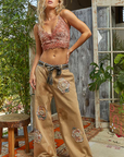 Lovely in Patches Pants
