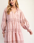 Cotton Tiered Dress