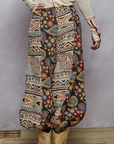 Gonna Love Me Pattern Pants Black