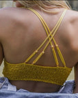 Crochet Floral Lace Bralette