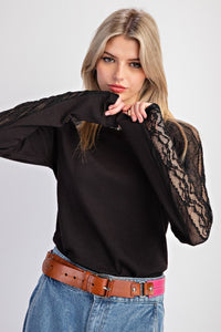 Giselle Lace Long Sleeve knit