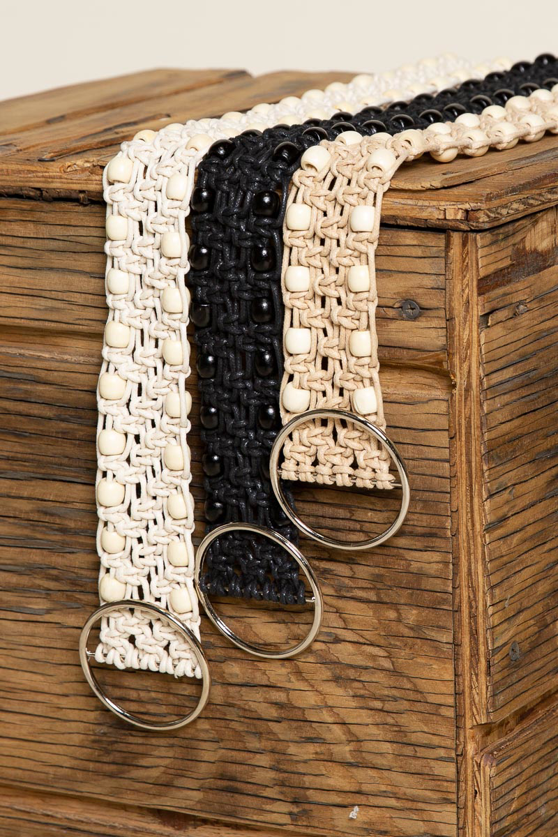 Boho Beaded Belt