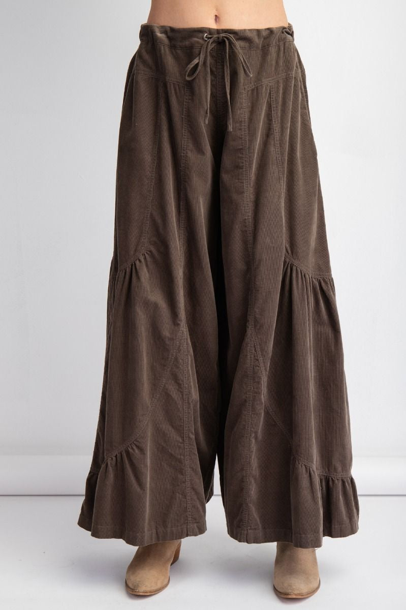 Corduroy Flare Pants