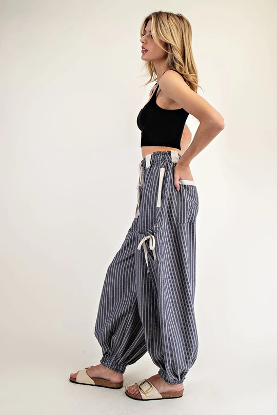 Striped Jogger Pants