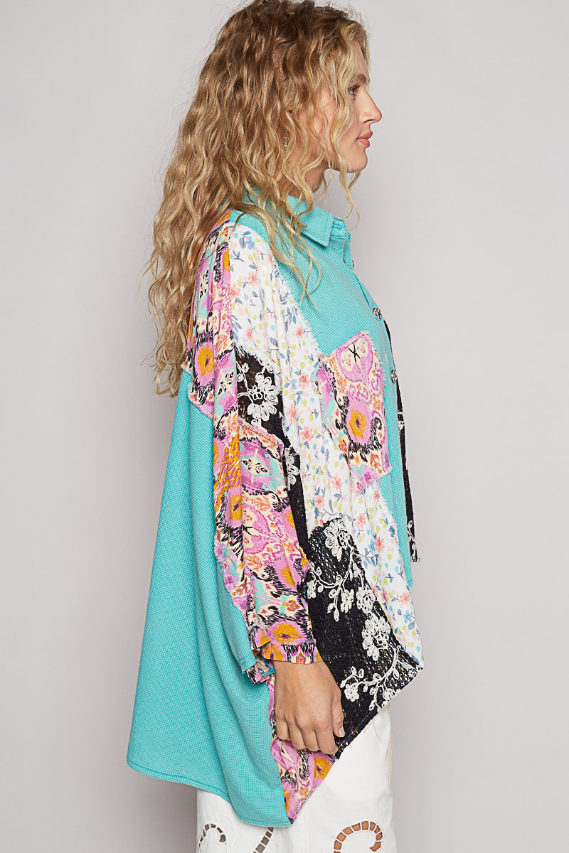 Floral Oversize Shirt