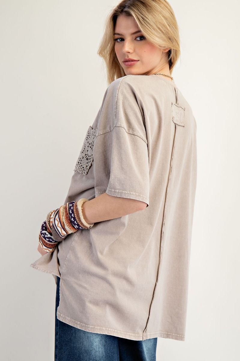 Crochet Pocket Top