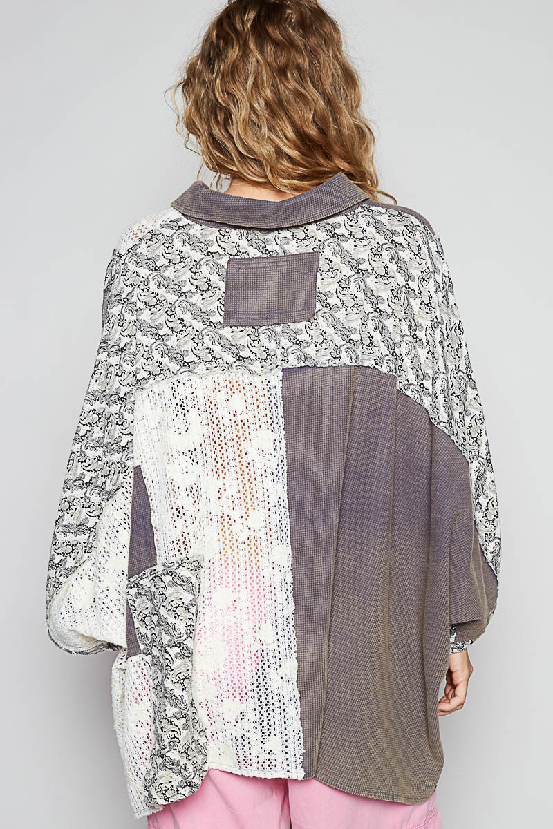 Floral Oversize Shirt