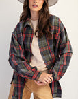 Keep it Cozy Plaid Top