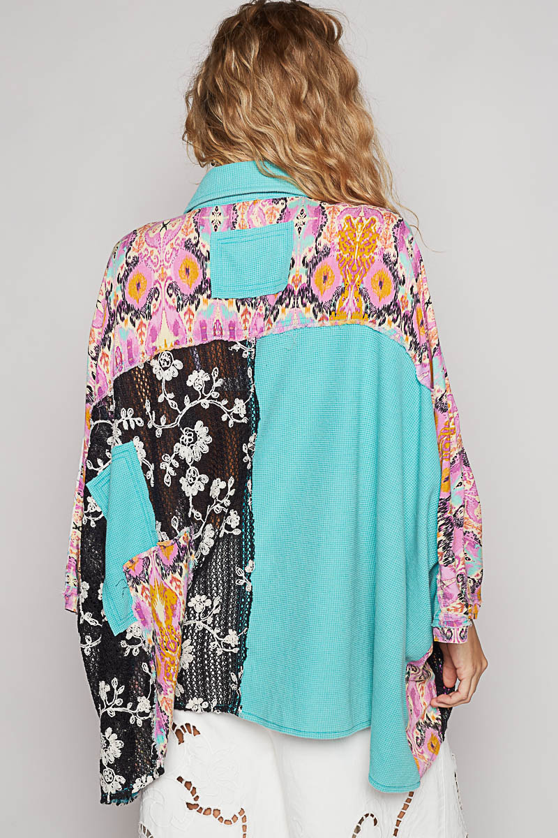 Floral Oversize Shirt