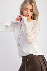 Giselle Lace Long Sleeve knit