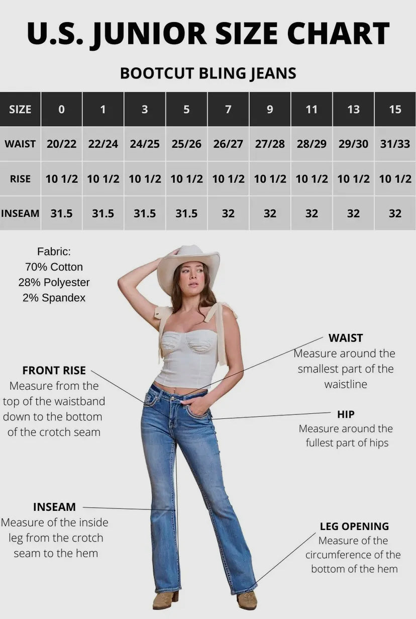 Western Bling Flares