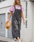Washed Denim Oversized Jumpsuit