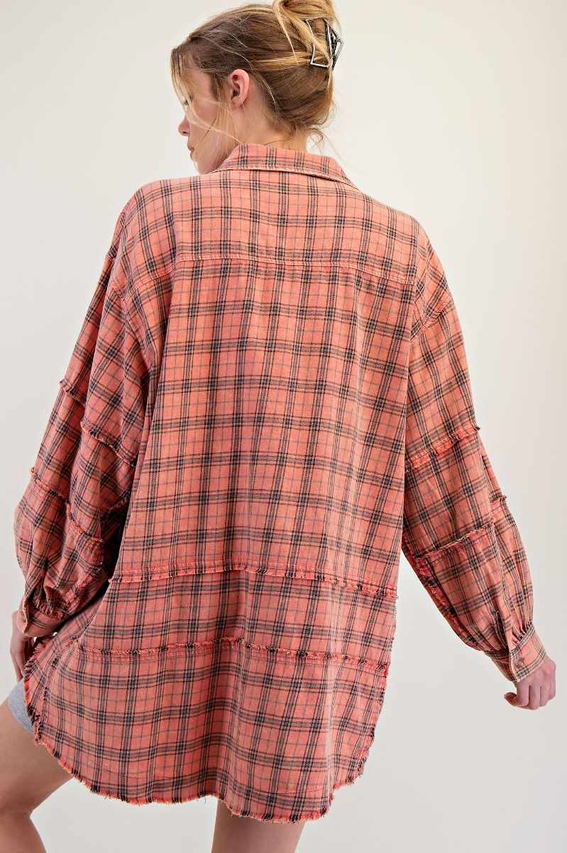 Keep it Layered Vintage Plaid Shirt