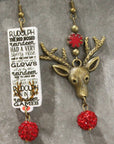 Rudolph & Friends Dangle Earrings