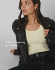 Seamless Jersey Tank Top