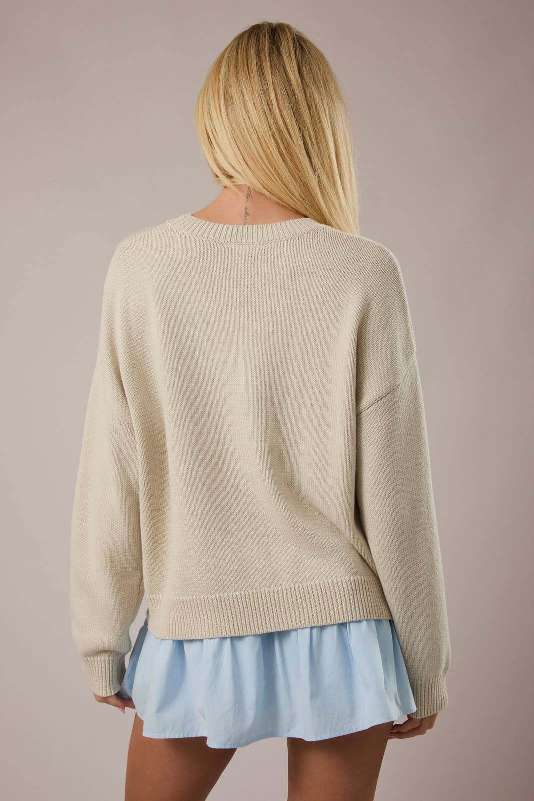 3 SARDINES SWEATER TOP