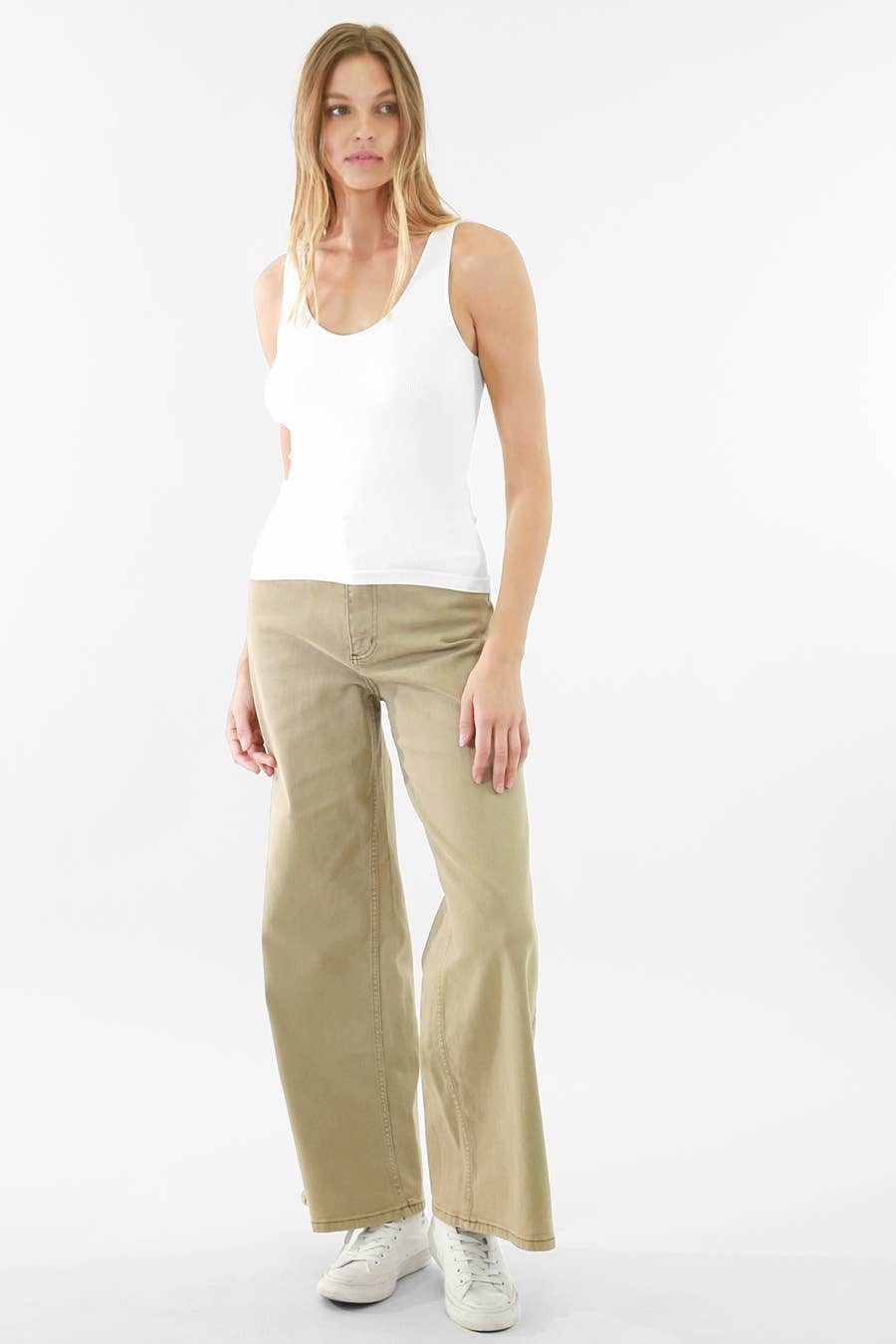 NS8173 - Ribbed Reversible Tank Top