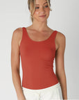 Seamless Jersey Tank Top