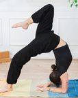 Black Harem Pants with Pockets
