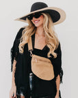 Rachel Raffia Bum Bag