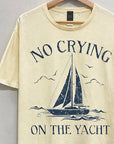 No Crying on the Yacht Graphic