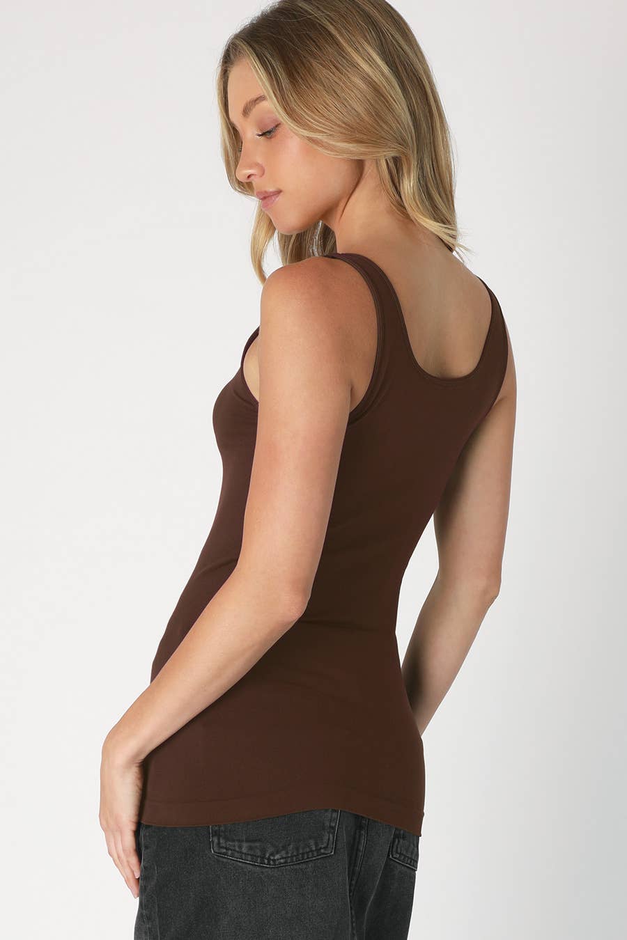 Seamless Jersey Tank Top