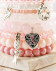 Pinktober Handmade Beaded Bracelets Setp