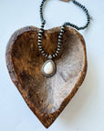Western Navajo Style Teardrop Necklace