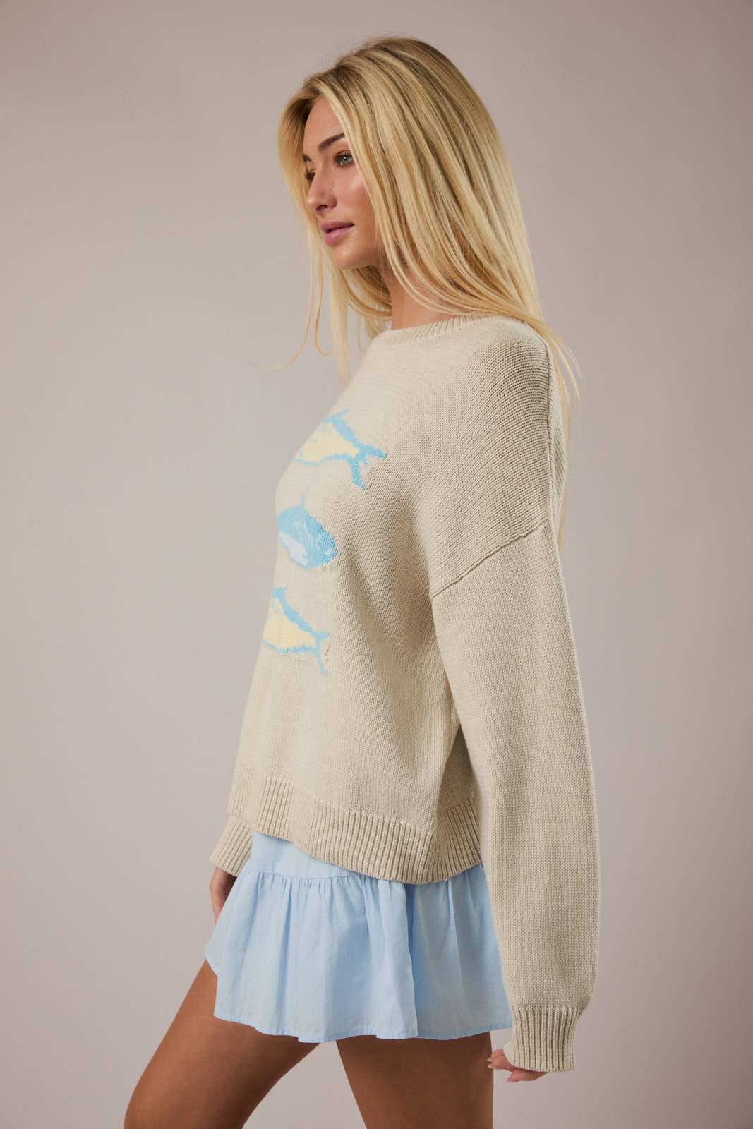 3 SARDINES SWEATER TOP
